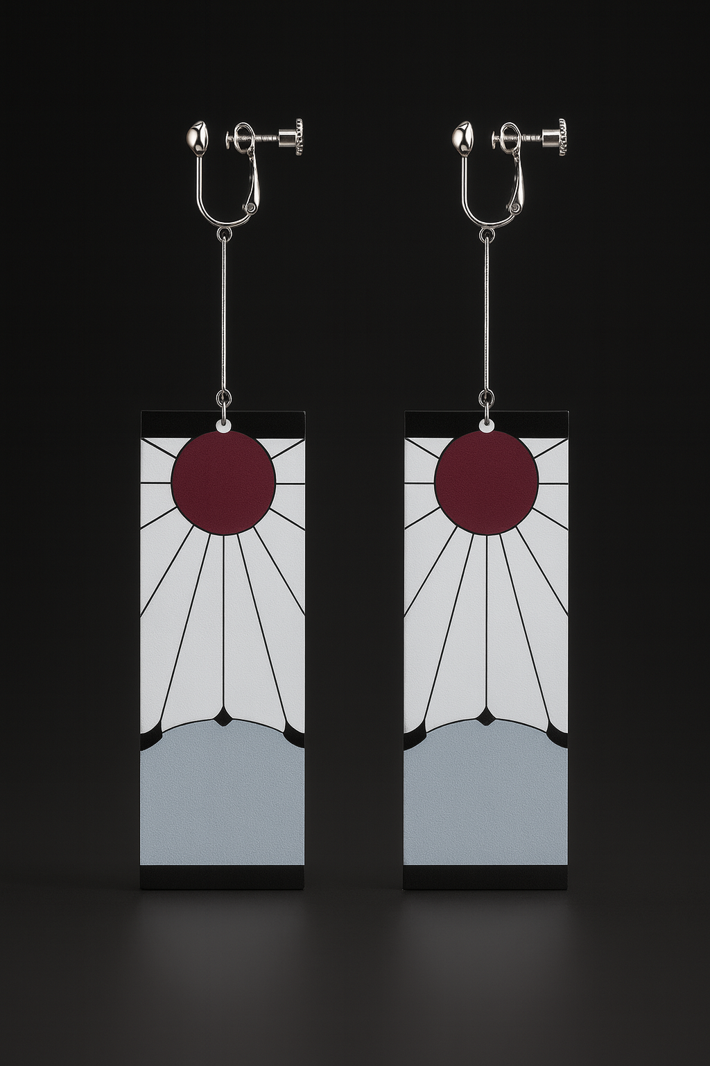 Tanjiro Hanafuda Earrings