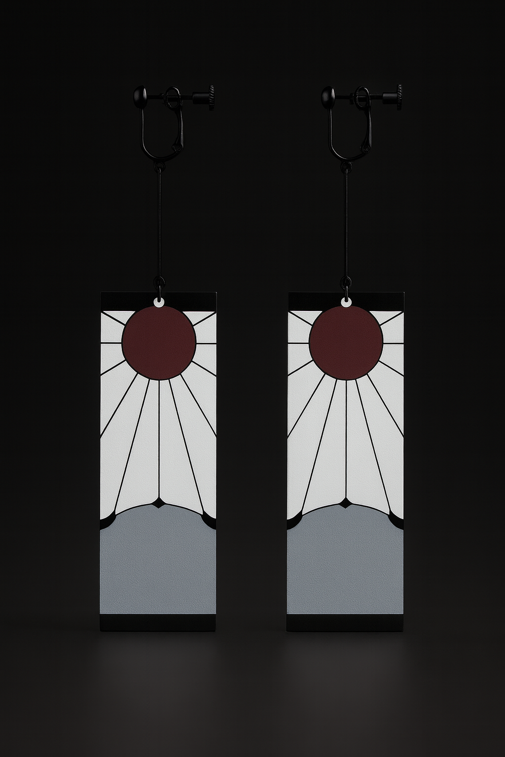 Tanjiro Hanafuda Earrings