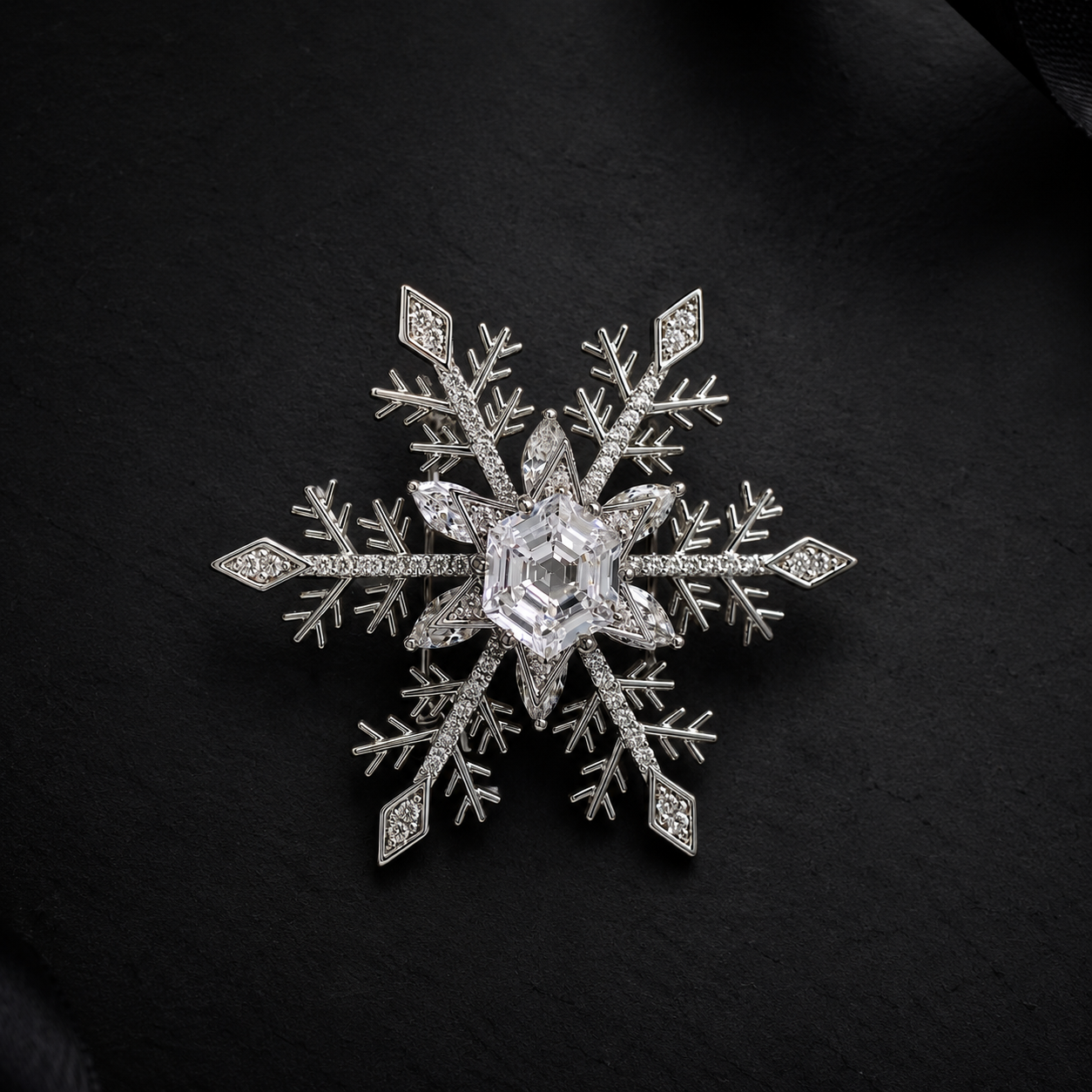 Snow Brooch - Limited Edition