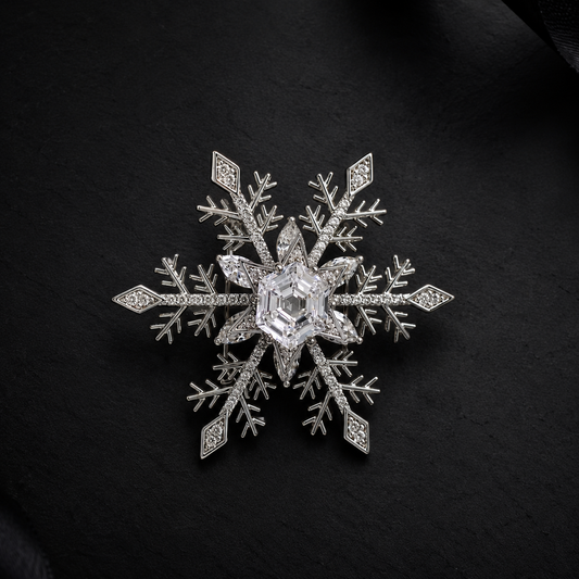 Snow Brooch - Limited Edition