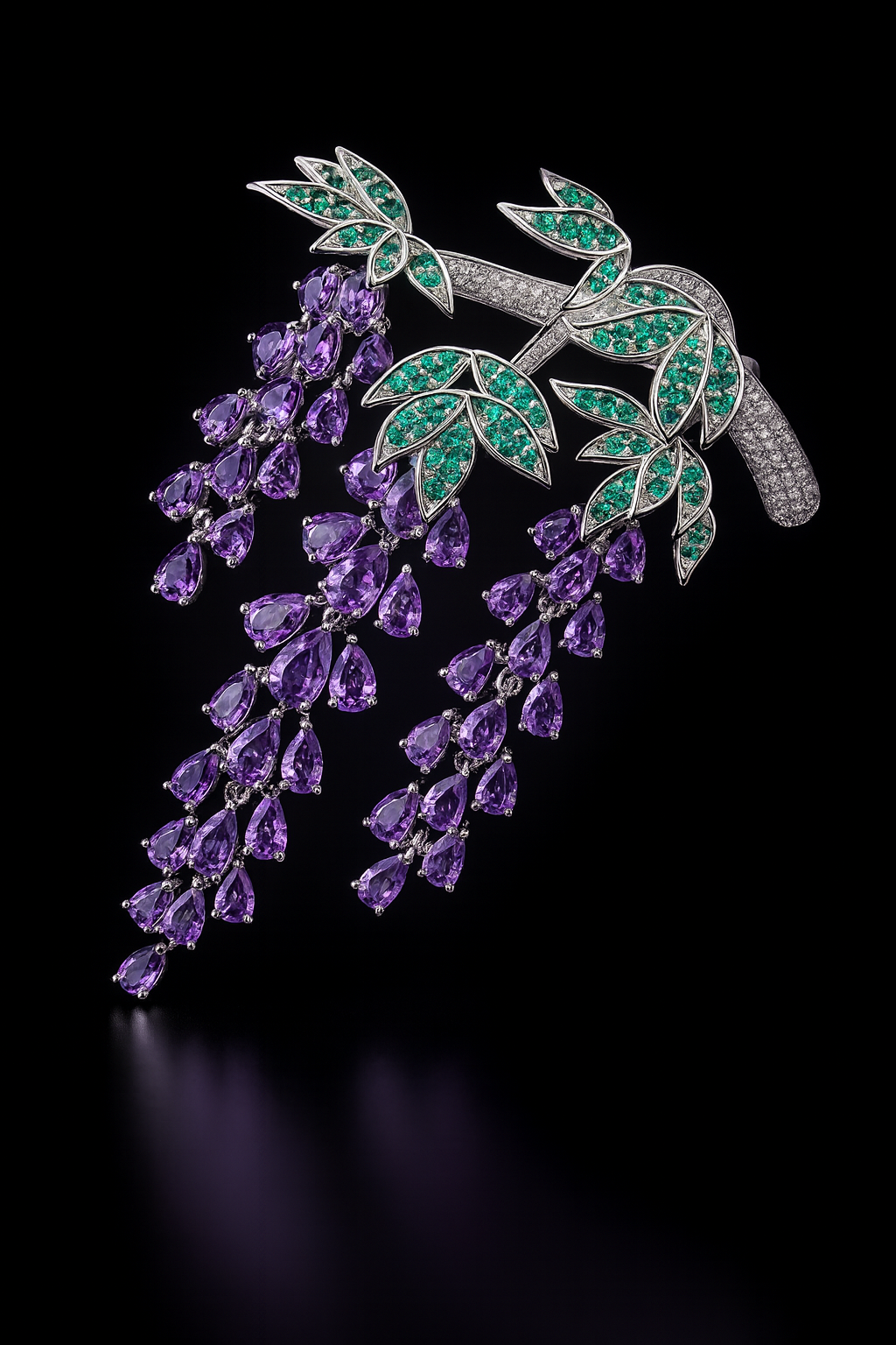 Wisteria Brooch - Limited Edition