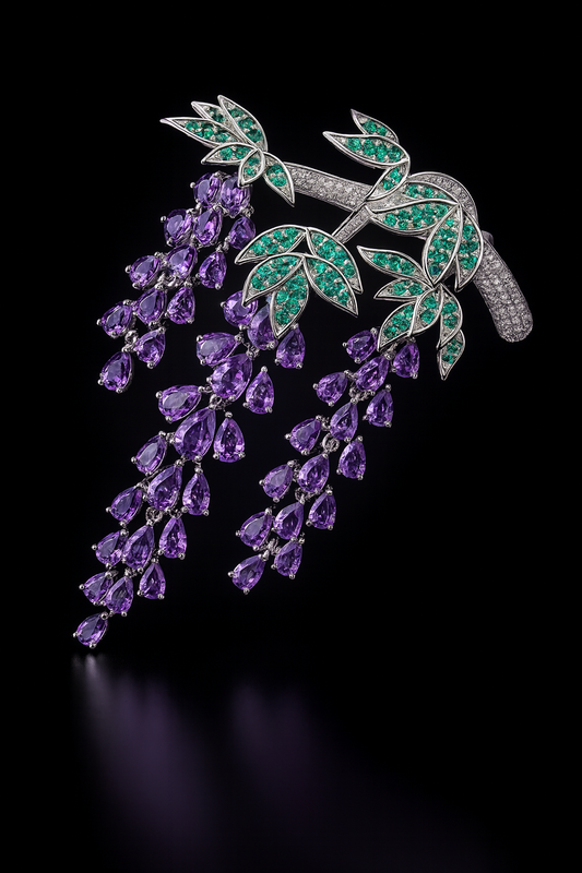 Wisteria Brooch - Limited Edition