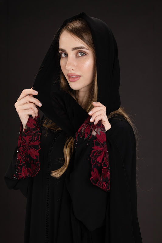 Red Spider Lily Abaya